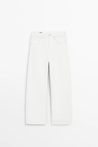 Jean balloon mid-rise