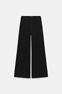 COTTON STRAIGHT LEG PANTS
