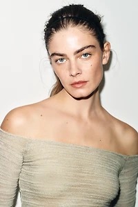 TOP EN MAILLE OFF SHOULDER