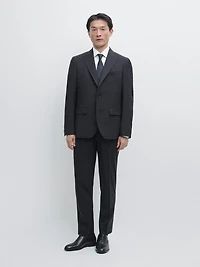 Cool wool blend suit blazer
