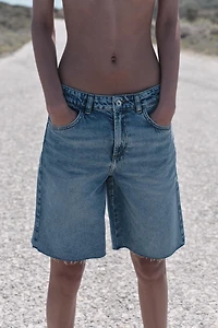 Z1975 MID-RISE DENIM SHORTS