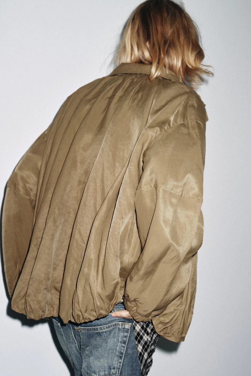 VESTE BOMBER FLUIDE ZW COLLECTION