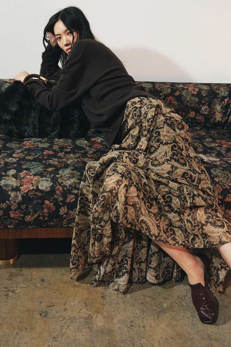 JUPE LONGUE PAISLEY ZW COLLECTION