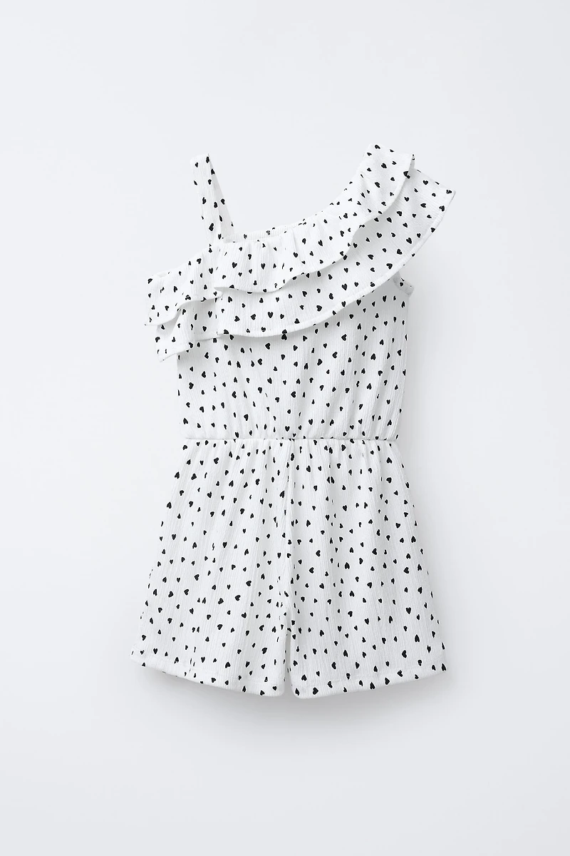 HEART SHORT JUMPSUIT