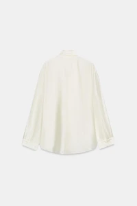 FLOWY TIE SHIRT ZW COLLECTION