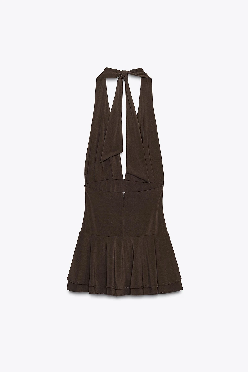 HALTER JUMPSUIT DRESS