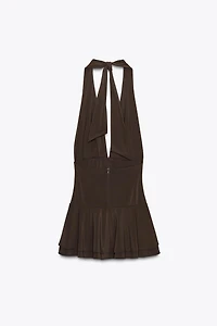 HALTER JUMPSUIT DRESS