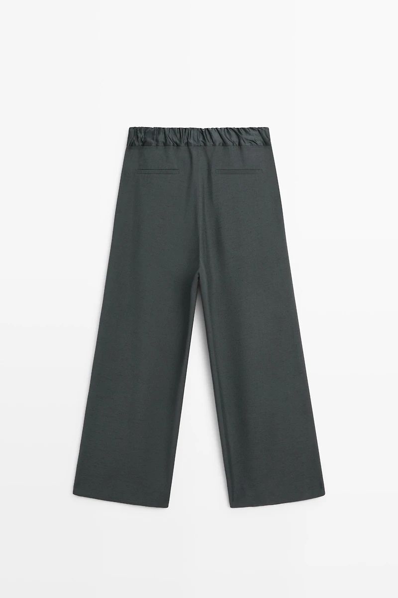 Studio total look elasticated pants