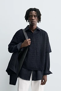 T-SHIRT STRUCTURÉ CROCHET