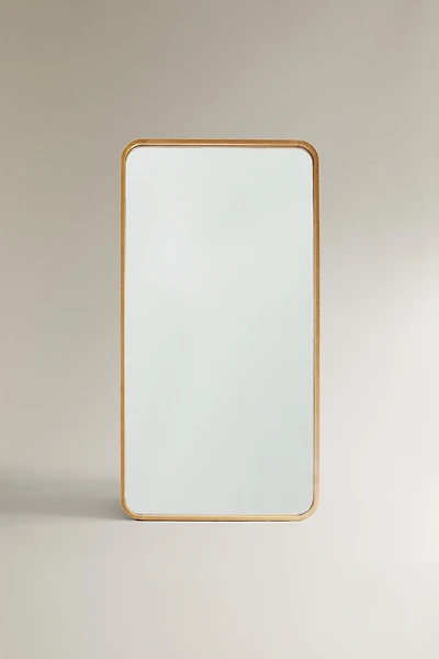 MIROIR SUR PIED CADRE ARRONDI GRAND