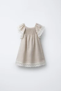 SHIMMER LACE DRESS