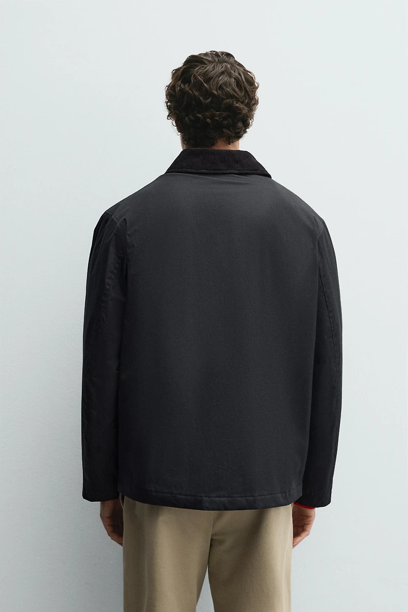 PARKA COL COMBINÉ