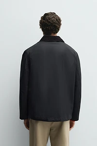 PARKA COL COMBINÉ