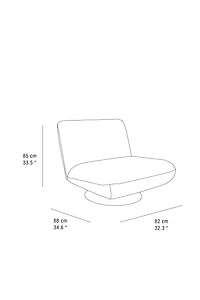 SWIVEL ACCENT CHAIR