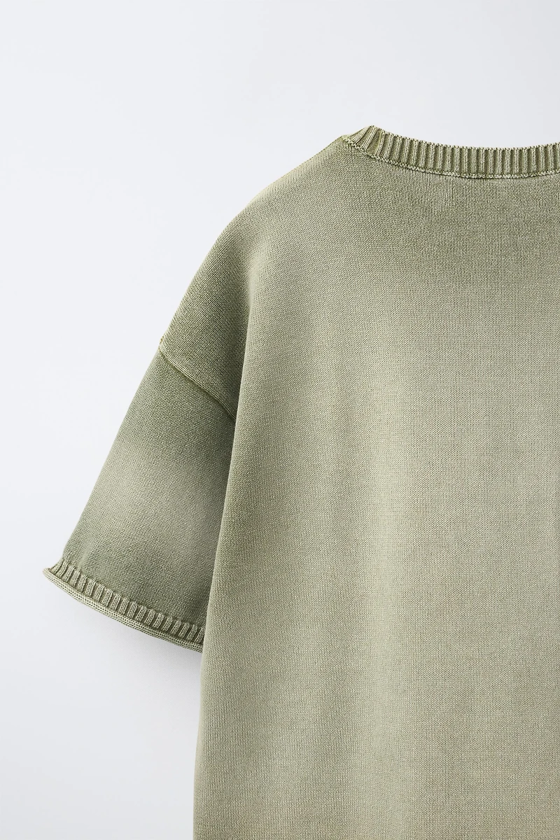 WASHED EFFECT T-SHIRT