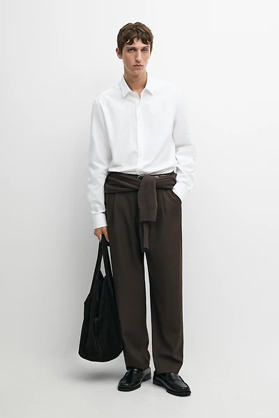 100% cotton regular fit shirt