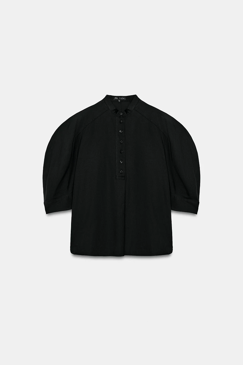 ZW COLLECTION PUFF SLEEVE SHIRT