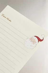 ENSEMBLE LETTRES ENFANT PÈRE NOËL NOËL