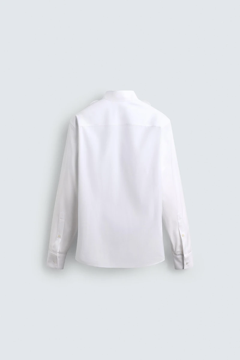 MICKEY MOUSE SILHOUETTE COLLAR SHIRT HARRY LAMBERT FOR ZARA X DISNEY