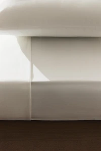 DRAP-HOUSSE PERCALE DE COTON | HAUTEUR 40 CM (500 FILS)