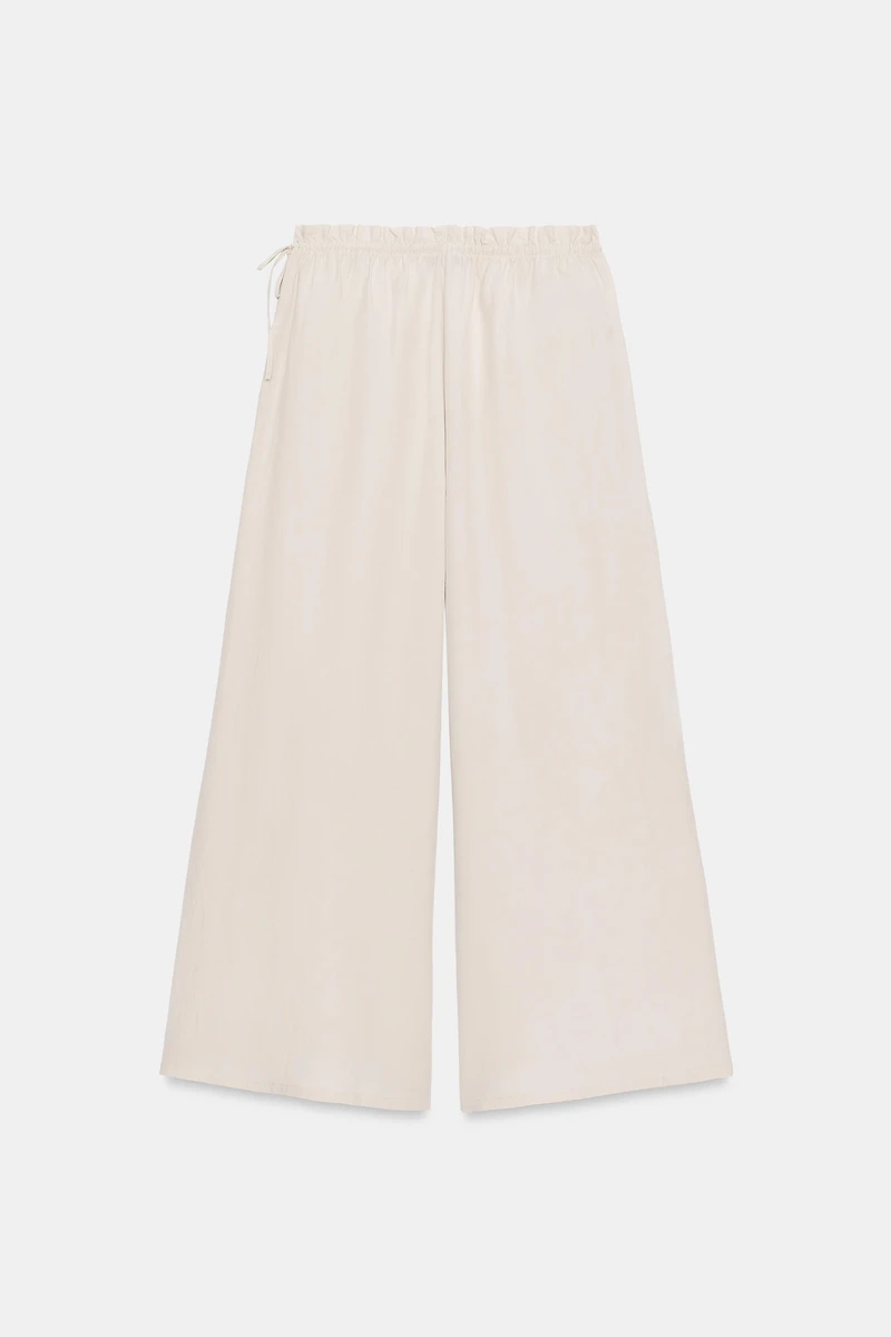 TIED PALAZZO PANTS