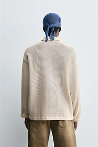 OPEN WEAVE SHIRT