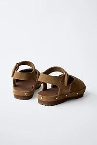 LEATHER CLOGS
