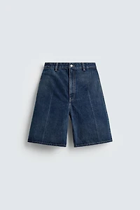 DENIM JORTS BERMUDA SHORTS HARRY LAMBERT FOR ZARA X DISNEY