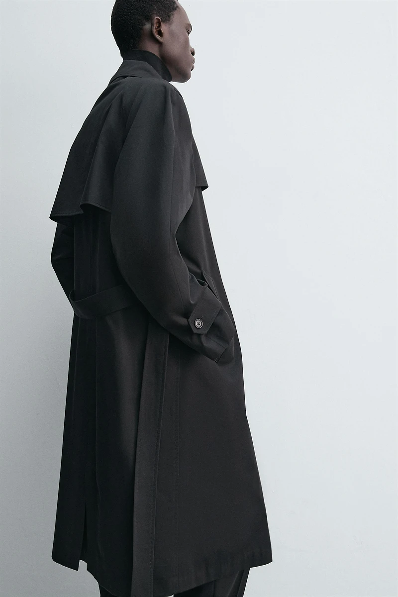 WATER REPELLENT MANTECO TRENCH COAT