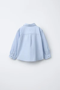 PLAIN POCKET SHIRT