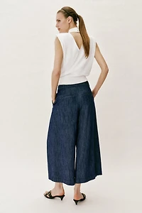 PLEATED CULOTTES