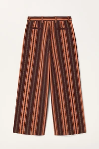 LIMITED EDITION STRIPED SUIT PANTS