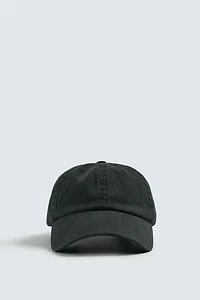 CASQUETTE EN COTON DÉLAVÉ