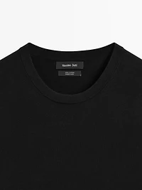 100% cotton short sleeve knit sweater