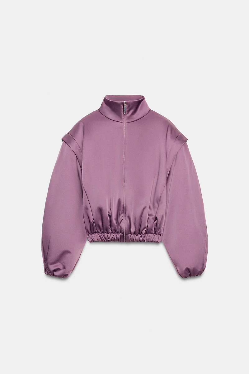 VESTE REMBOURRÉE ÉPAULES MARQUÉES