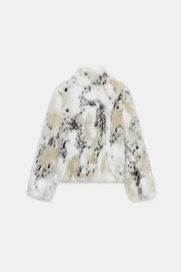 ZW COLLECTION FAUX FUR JACKET
