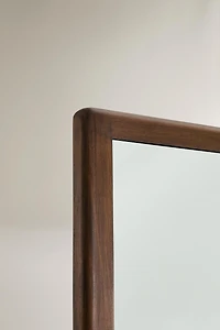 LARGE WOODEN MIRROR