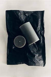 DECORATIVE CYLINDRICAL CANDLE