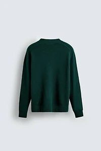 REGULAR FIT WOOL BLEND CARDIGAN