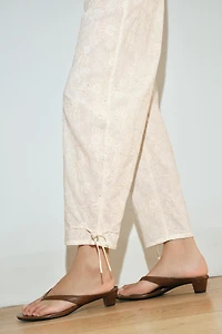 SEQUIN EMBROIDERED BLOOMER PANTS