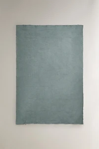 WAFFLE-TEXTURE BLANKET