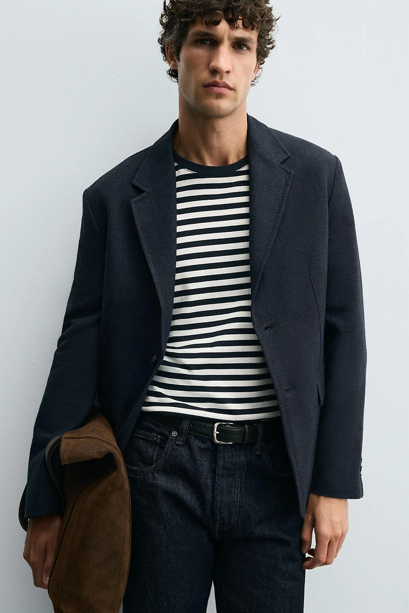 BLAZER REGULAR FIT STRUCTURÉ