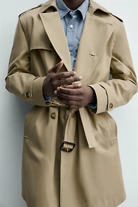 TRENCH CROISÉ REGULAR FIT