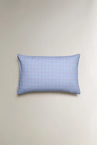 KIDS' PLAID PILLOWCASE