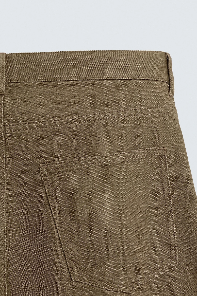 PANTALON REGULAR FIT COTON