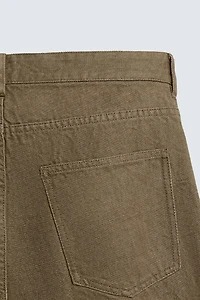 PANTALON REGULAR FIT COTON