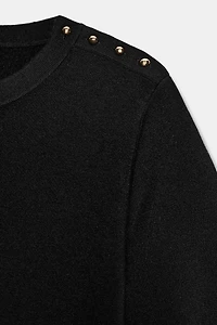 BASIC SHORT SLEEVE KNIT JUMPER