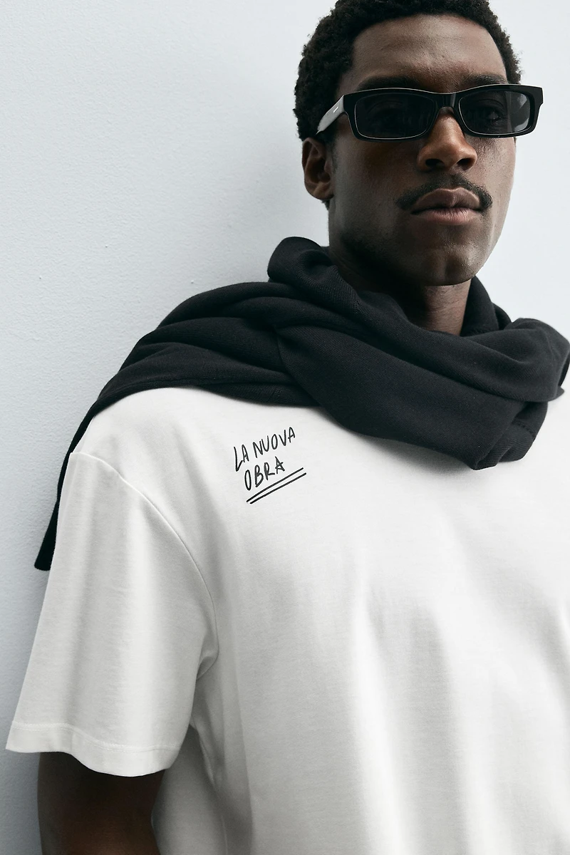 T-SHIRT TEXTES BRODÉS