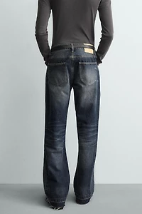 STRUCTURED FLARE FIT JEANS