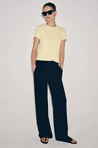 T-SHIRT EN COTON FLAMMÉ